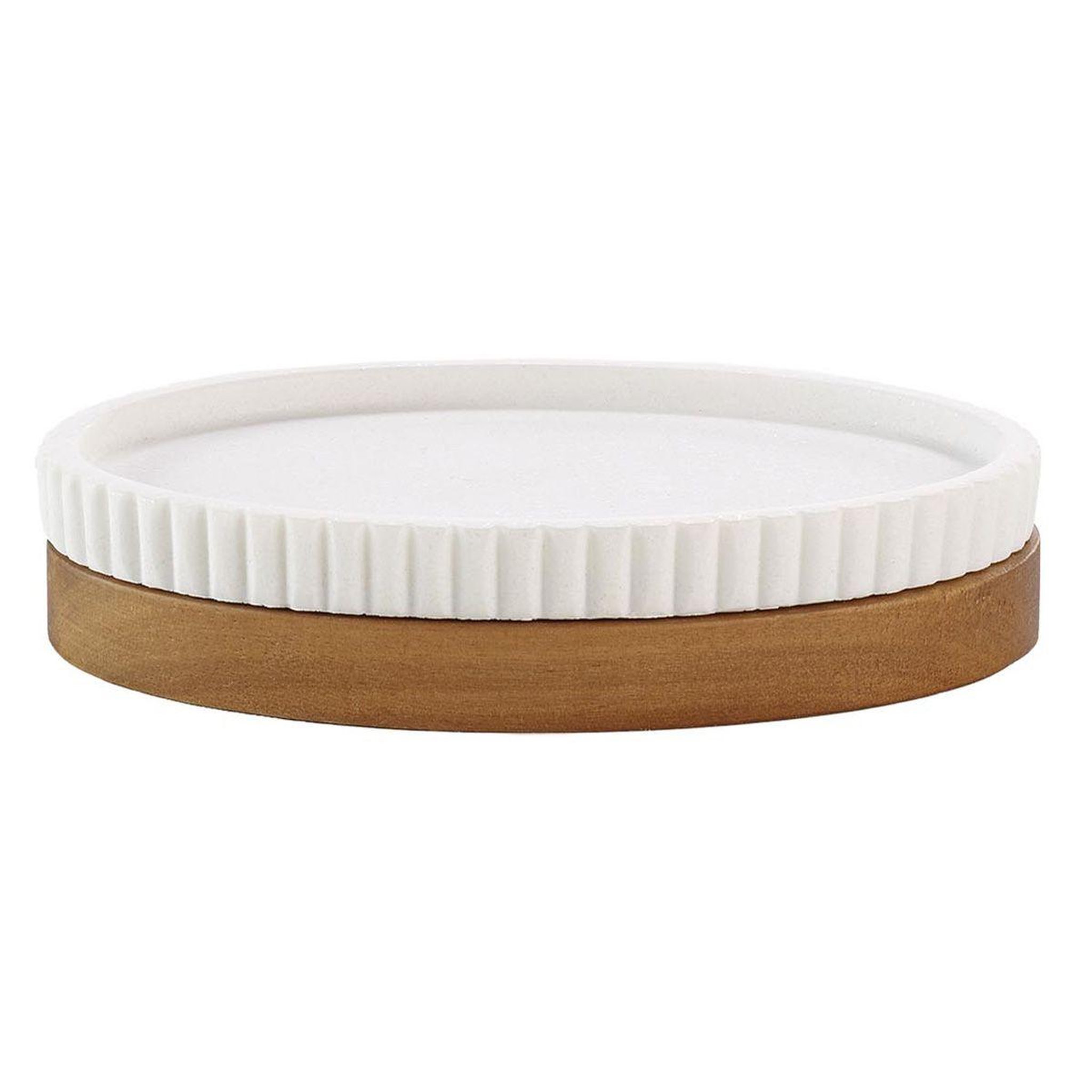 Douceur d'Intérieur Porte savon design  niagara  14cm blanc
