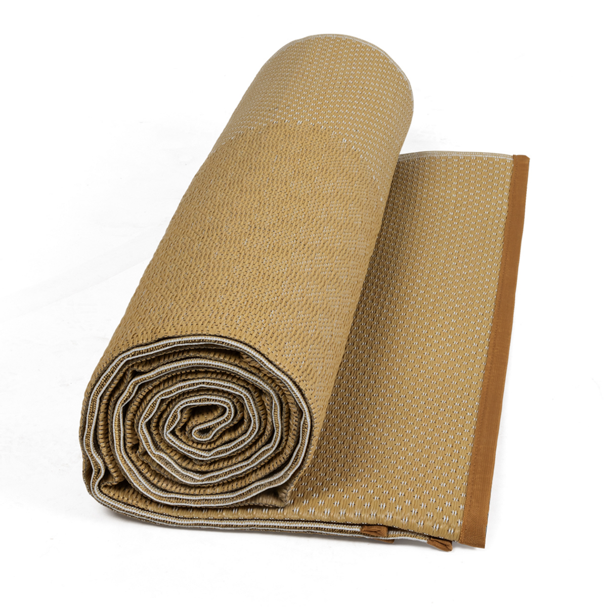 ID MARKET Tapis extérieur KEOLA effet jute 270 x 370 CM