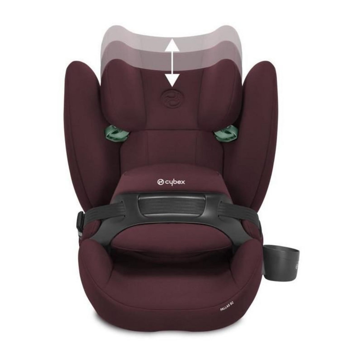 CYBEX Siege auto CYBEX PALLAS B2 I-SIZE - Des 15 mois jusqu'a 12 ans - Rumba Red et dark red