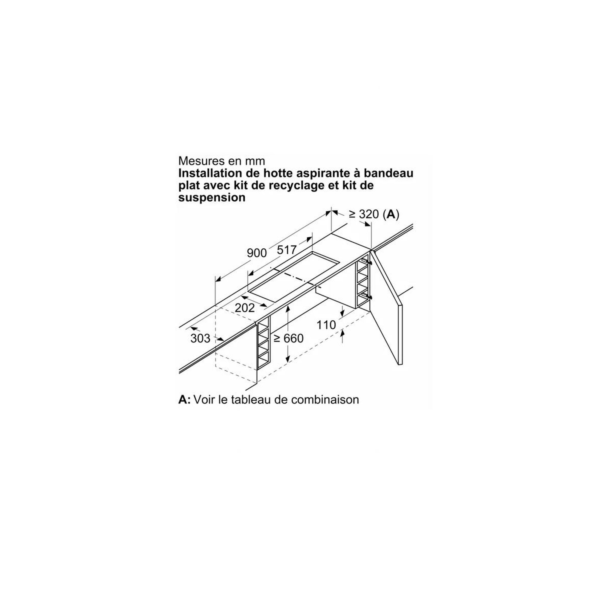 Voir la diapositive 5 : Neff Kit de recyclage pour hotte - z51ixc1x6