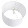 Voir la diapositive 5 : Paris Prix Lampe Suspension avec Abat-Jour  Fidelio  50cm Blanc