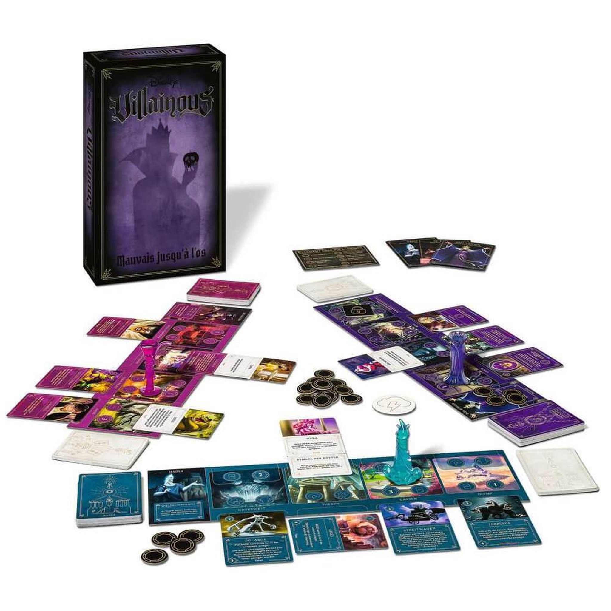 Voir la diapositive 2 : RAVENSBURGER PAPET DISNEY VILLAINOUS-EXTENSION 1- MAUVAIS JUSQU'À L'OS, Papeterie Papeterie
