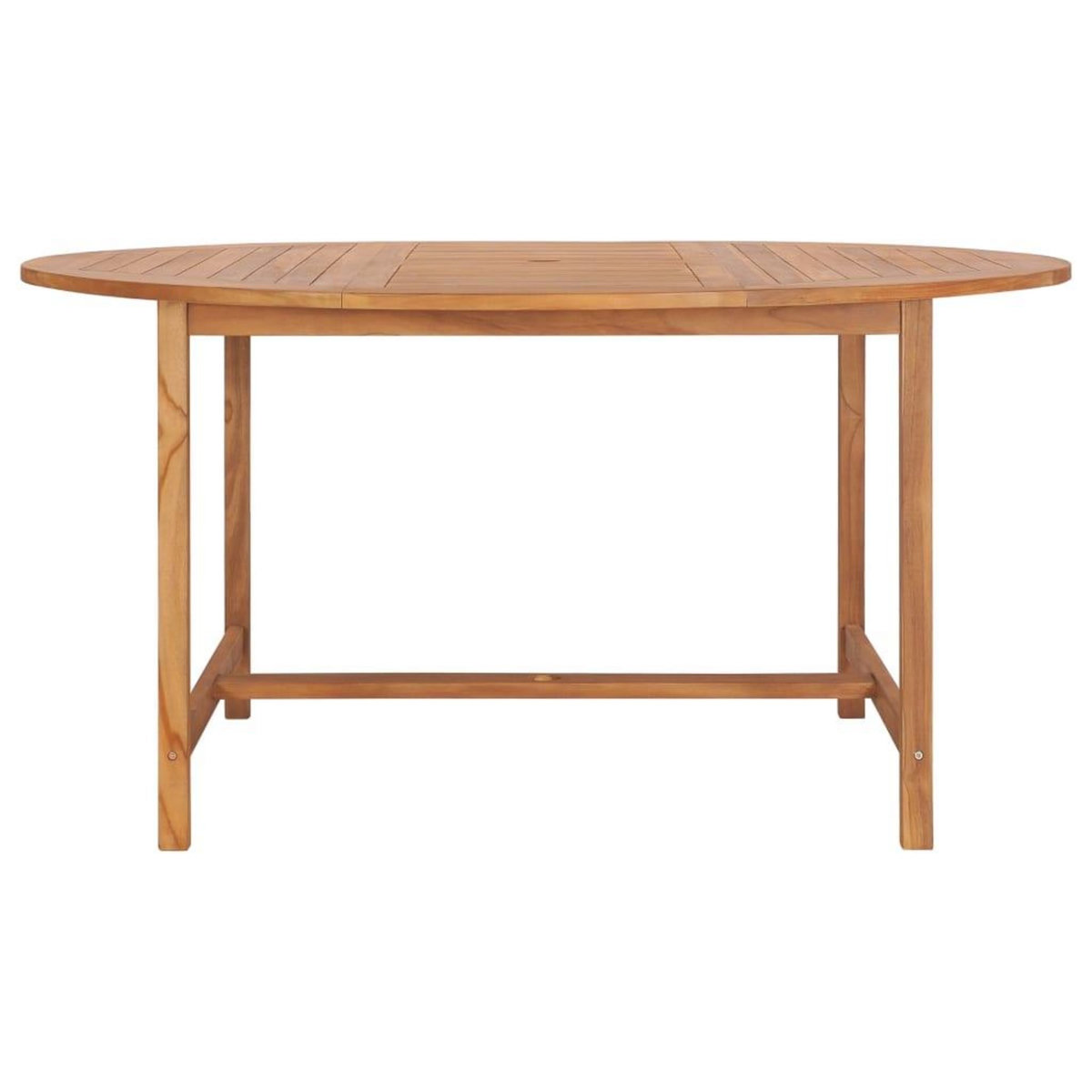 VIDAXL Table de jardin 150x76 cm Bois de teck solide