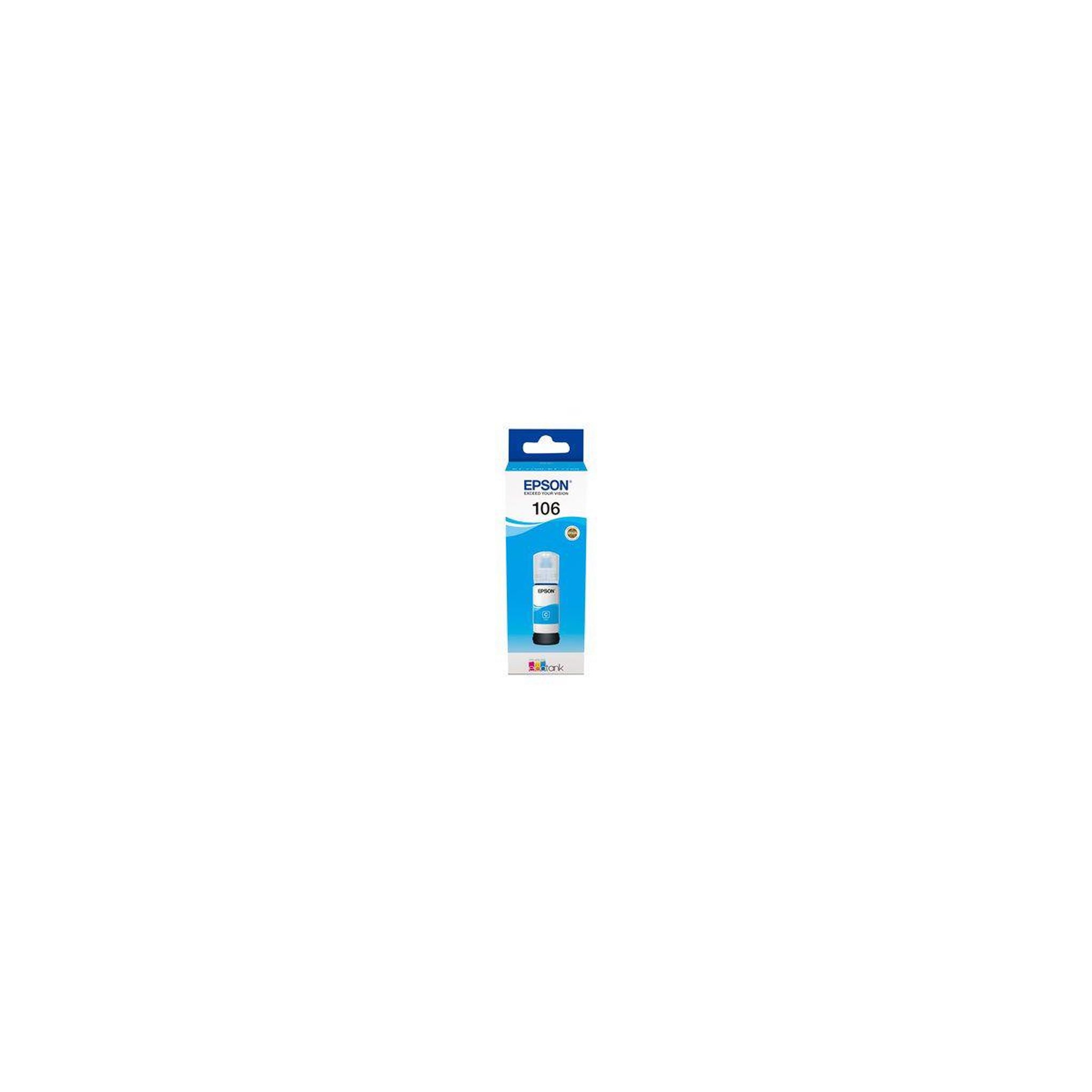 Epson Cartouche d'encre Ecotank Bouteille 106 Cyan