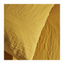 Voir la diapositive 3 : Today Parure de lit - TODAY - 123333 - 1 personne - 140x200 cm - Gaze de coton unie - Ocre