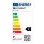 Voir la diapositive 2 : EDM Lampe de bureau EDM - 400 Lumens - 7W - Gris métallisé