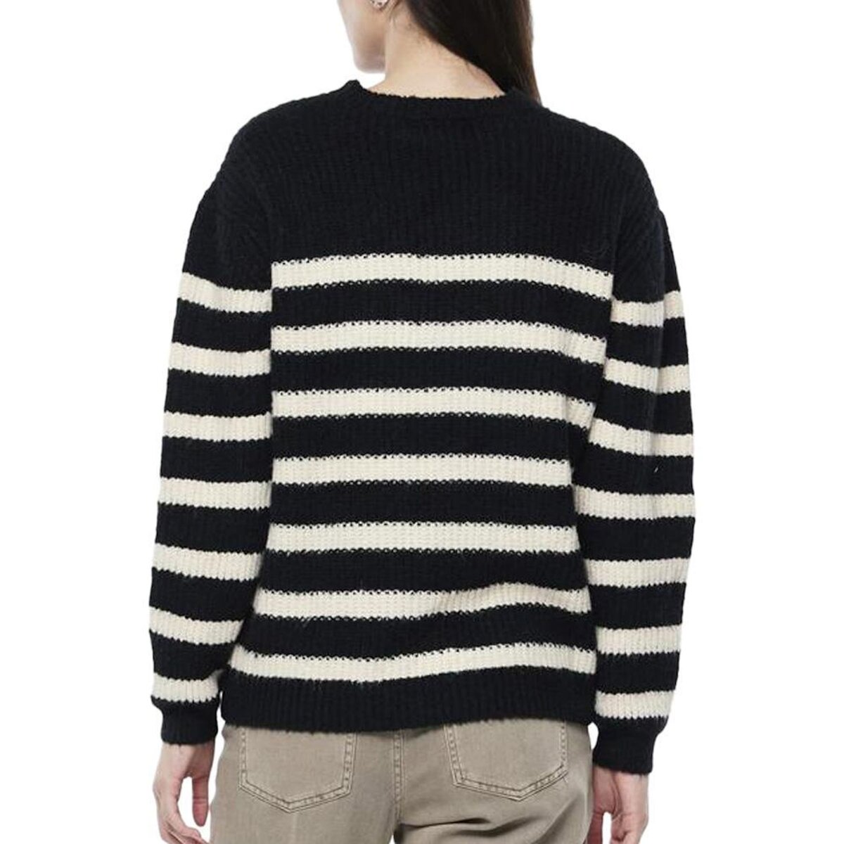 Pieces Pull /Blanc Femme Pieces Klara