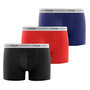 Voir la diapositive 1 : FREEGUN Lot de 3 boxers junior en coton colorés ceinture blanches FRGN