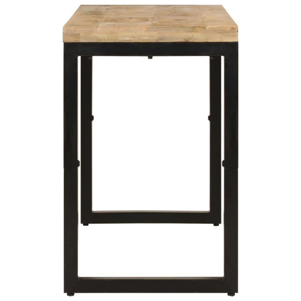 VIDAXL Table a dîner 110x50x76 cm Bois de manguier massif