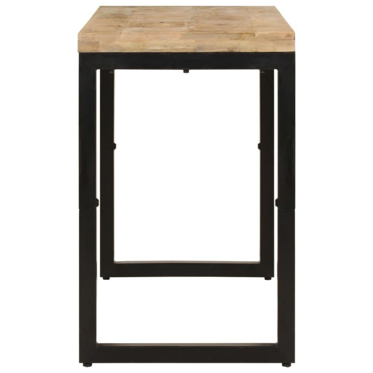 VIDAXL Table a dîner 110x50x76 cm Bois de manguier massif