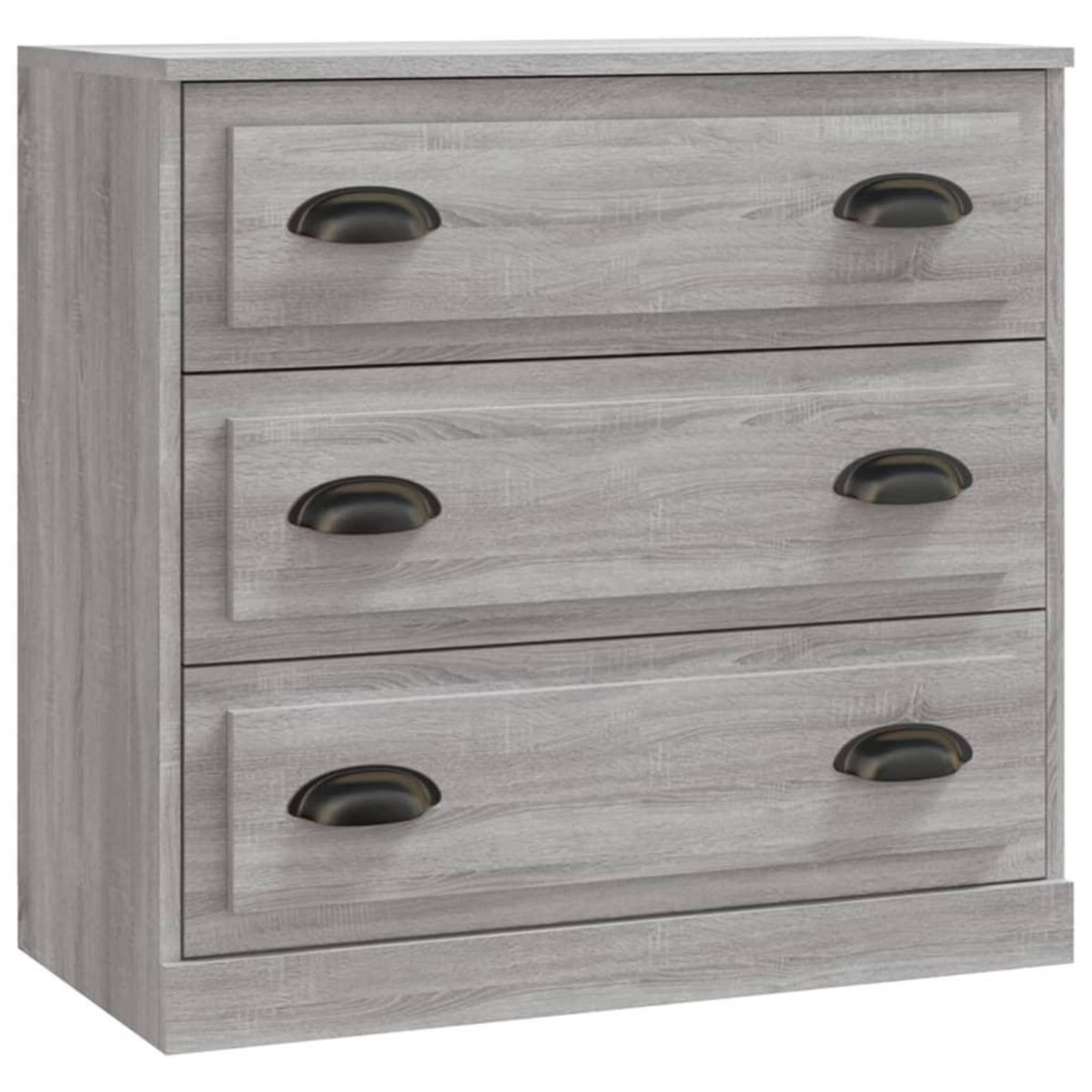 VIDAXL Buffet sonoma gris 70x35,5x67,5 cm bois d'ingenierie