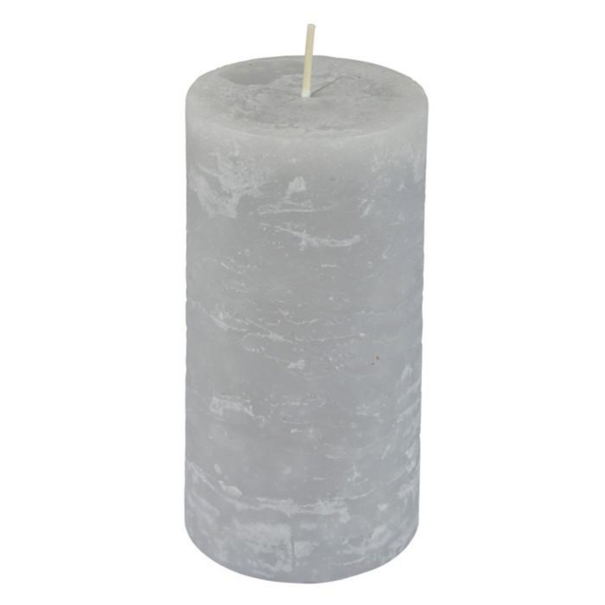 Paris Prix Bougie Pilier Déco  Rustique  10cm Gris