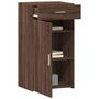 Voir la diapositive 3 : VIDAXL Buffet chene marron 50x42,5x93 cm bois d'ingenierie