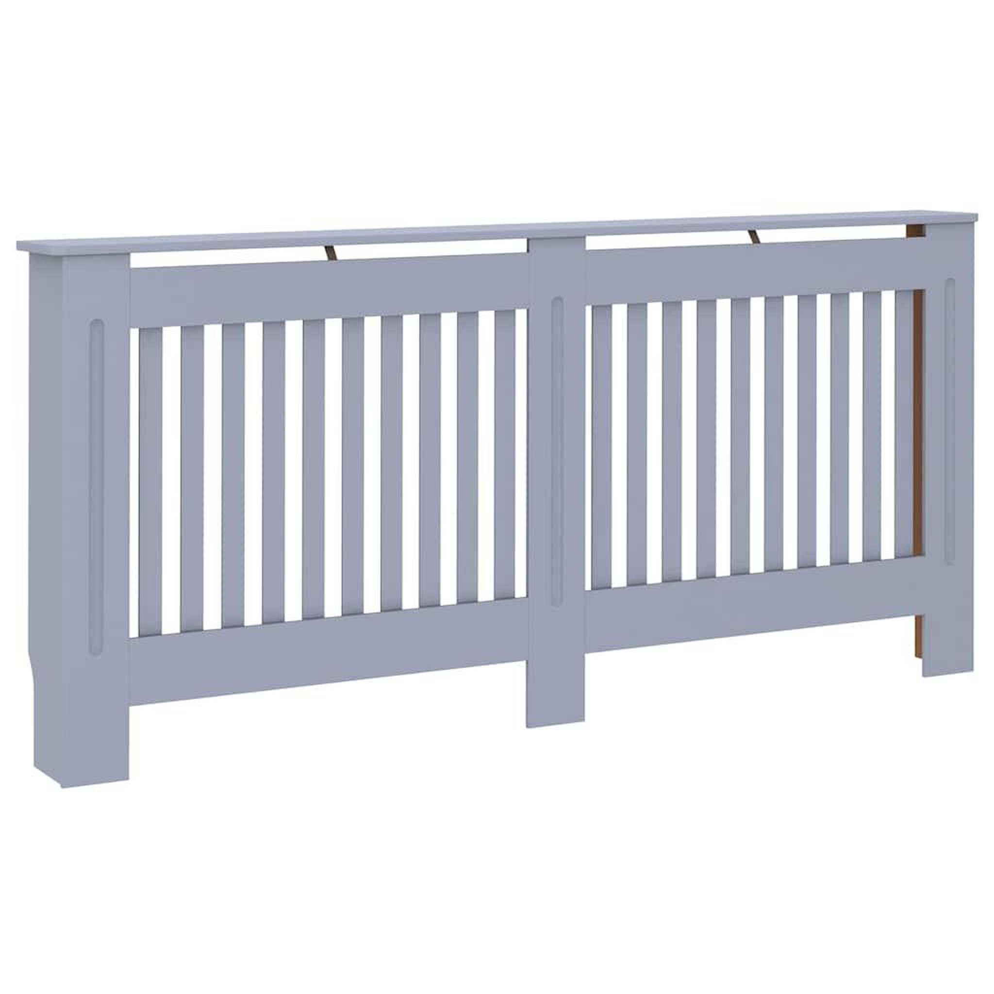 Voir la diapositive 2 : VIDAXL Cache-radiateur anthracite 172x19x81,5 cm MDF
