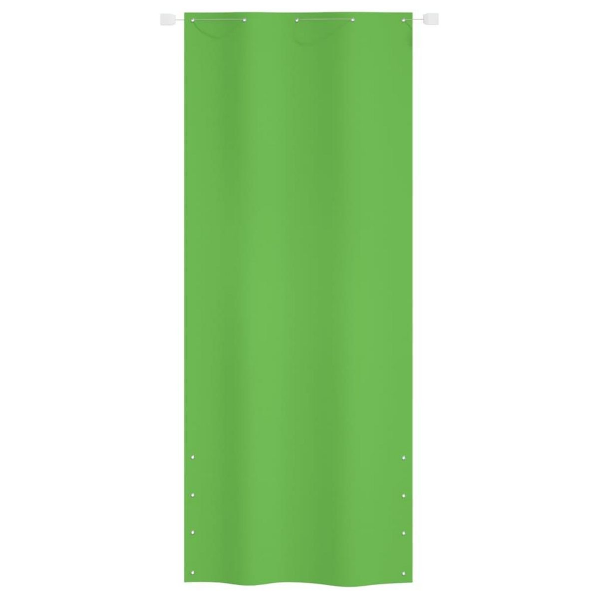 VIDAXL Ecran de balcon Vert clair 100x240 cm Tissu Oxford