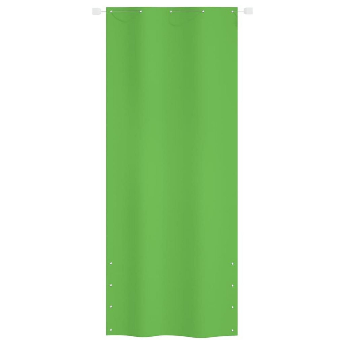 VIDAXL Ecran de balcon Vert clair 100x240 cm Tissu Oxford