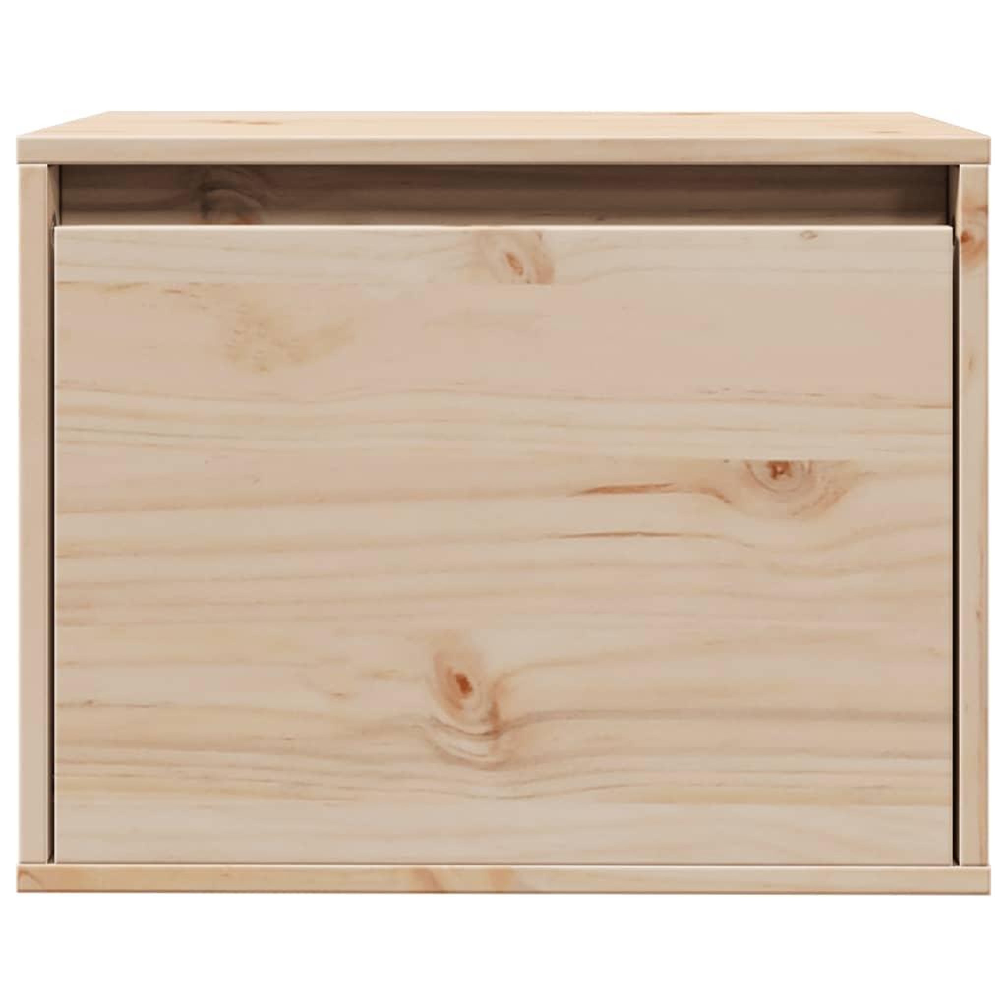 Voir la diapositive 4 : VIDAXL Armoire murale 45x30x35 cm Bois de pin massif