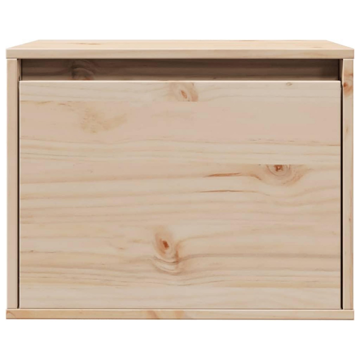 VIDAXL Armoire murale 45x30x35 cm Bois de pin massif