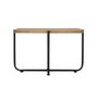 Voir la diapositive 2 : Paris Prix Table Basse en Rotin  Cebu  75cm Naturel & Noir