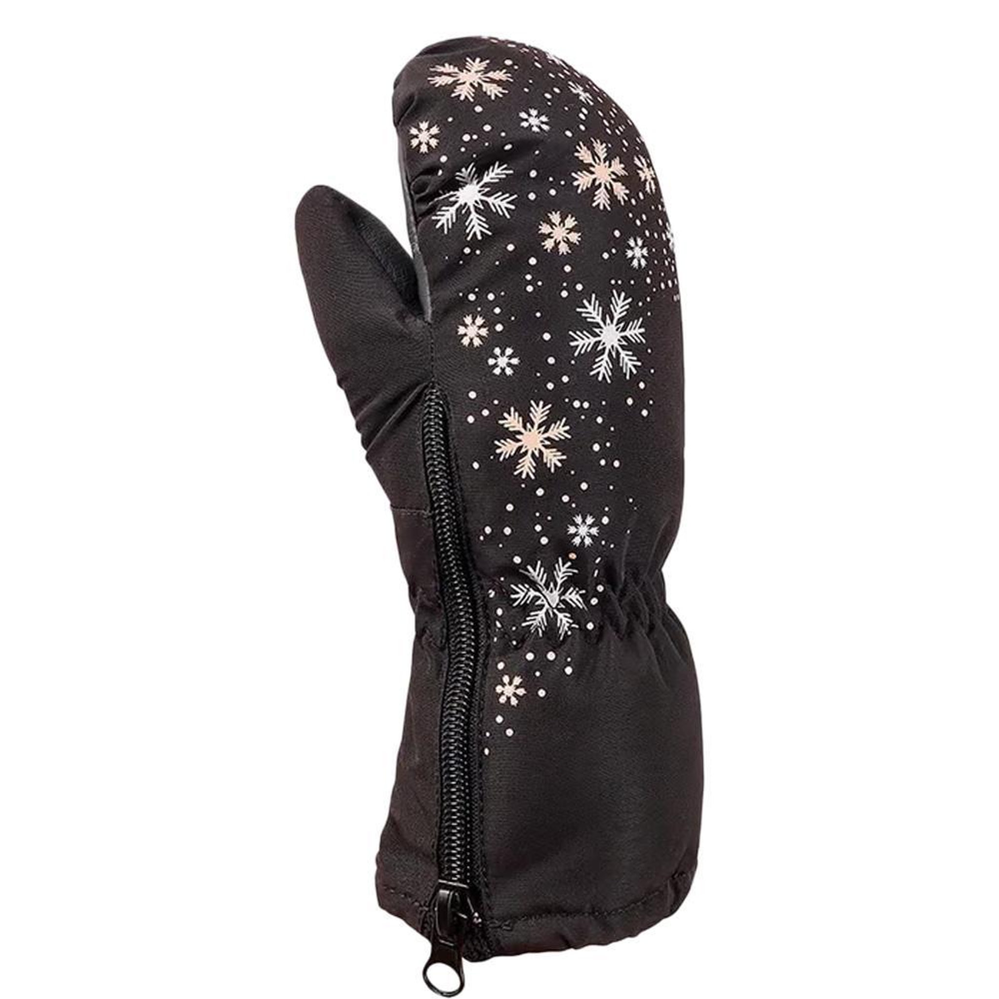 CAIRN Moufles de Ski Noir à Motifs Fille Cairn Colomby. Coloris disponibles : Noir