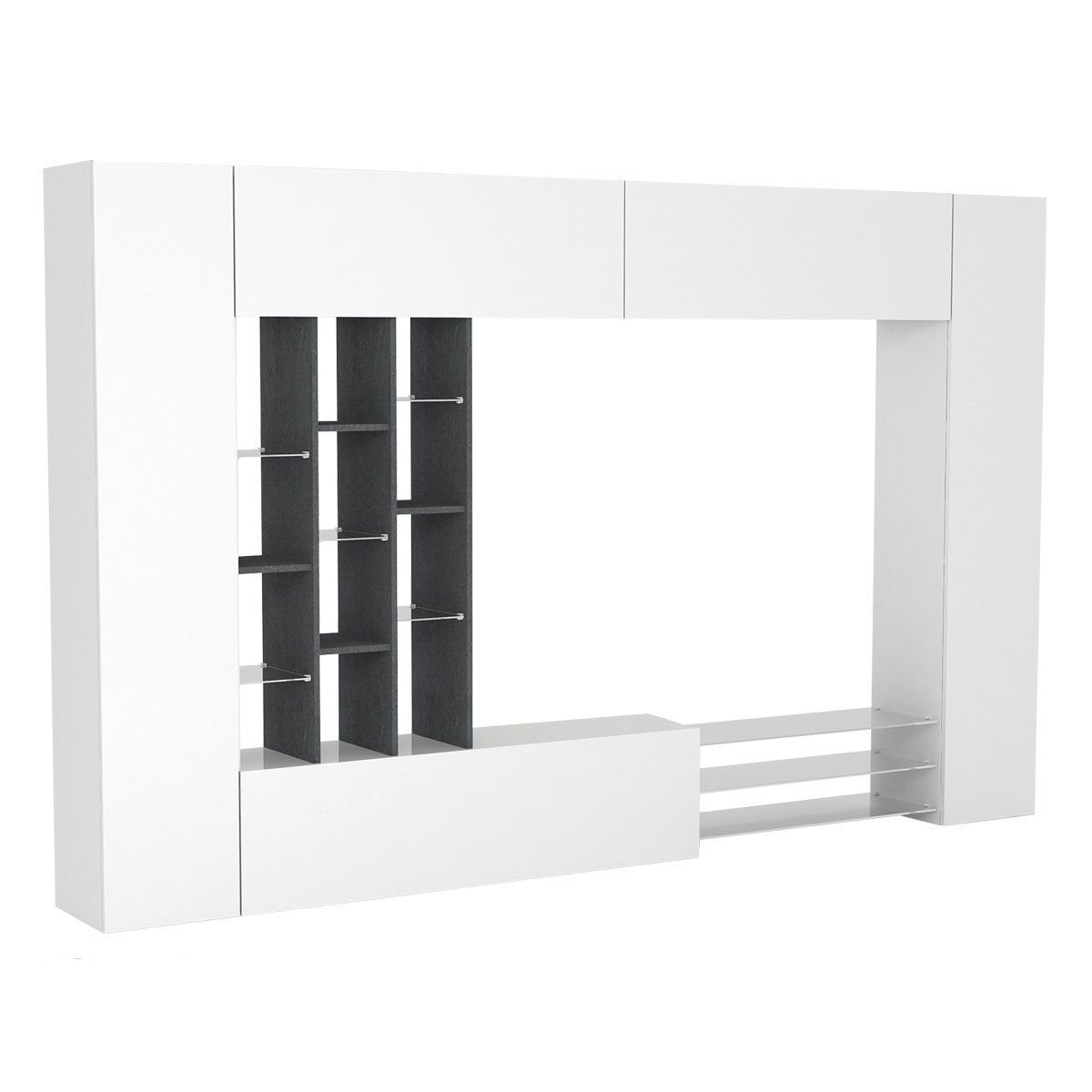 Ensemble meuble tv mural GIZEH L290 cm