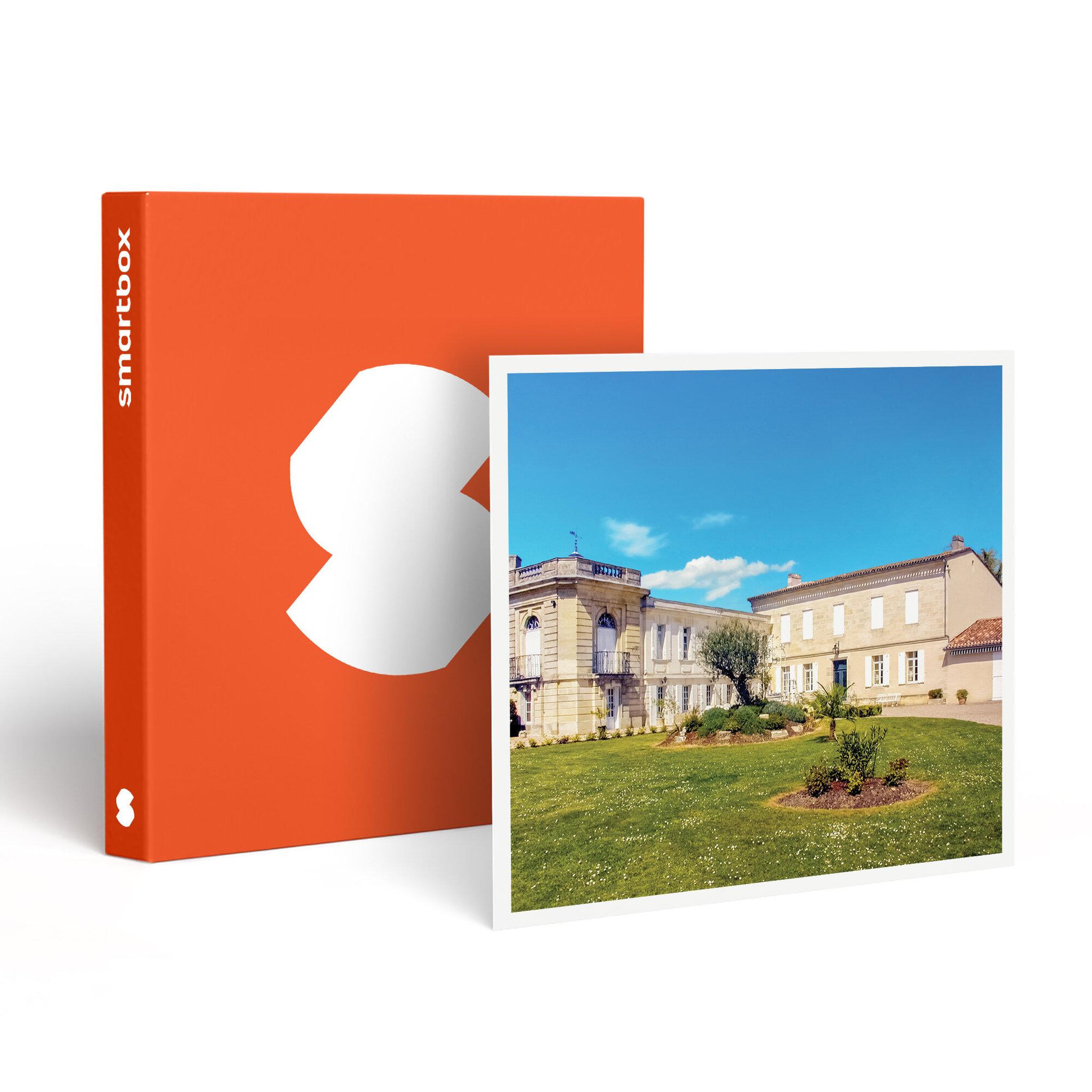 Smartbox Dégustation de grands vins de bordeaux et visite du château belloy - coffret cadeau gastronomie