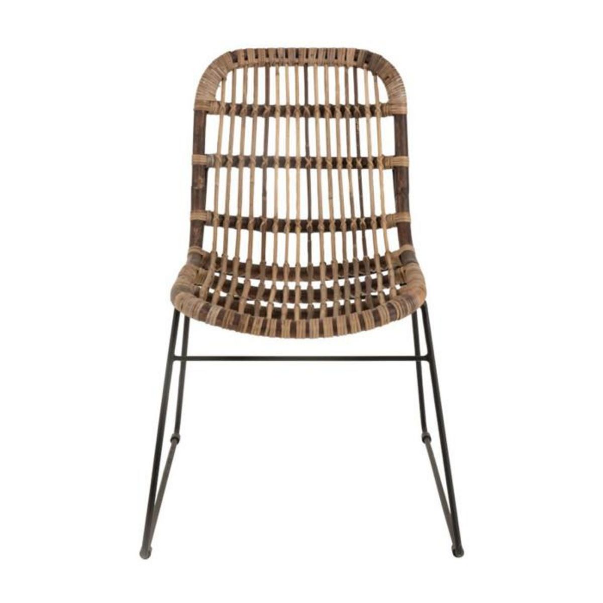 Paris Prix Chaise Design  Billie  85cm Naturel