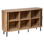 Voir la diapositive 2 : ATMOSPHERA Buffet 2 Portes & 6 Niches  Colva  140cm Beige