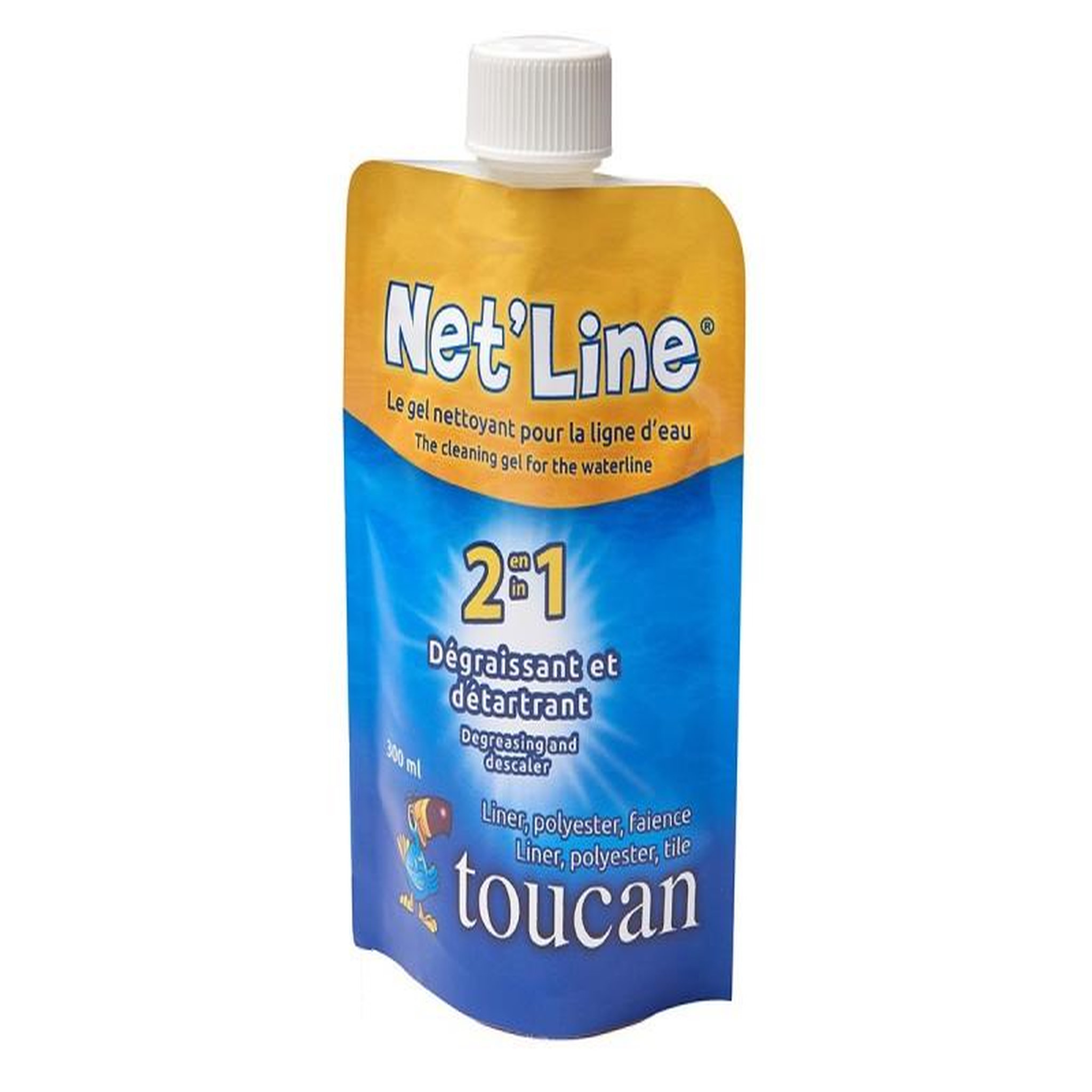 Toucan Nettoyant ligne d'eau net'line 300 ml - toucan
