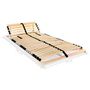 Voir la diapositive 6 : VIDAXL Sommier a lattes sans matelas avec 28 lattes 7 zones 70x200 cm
