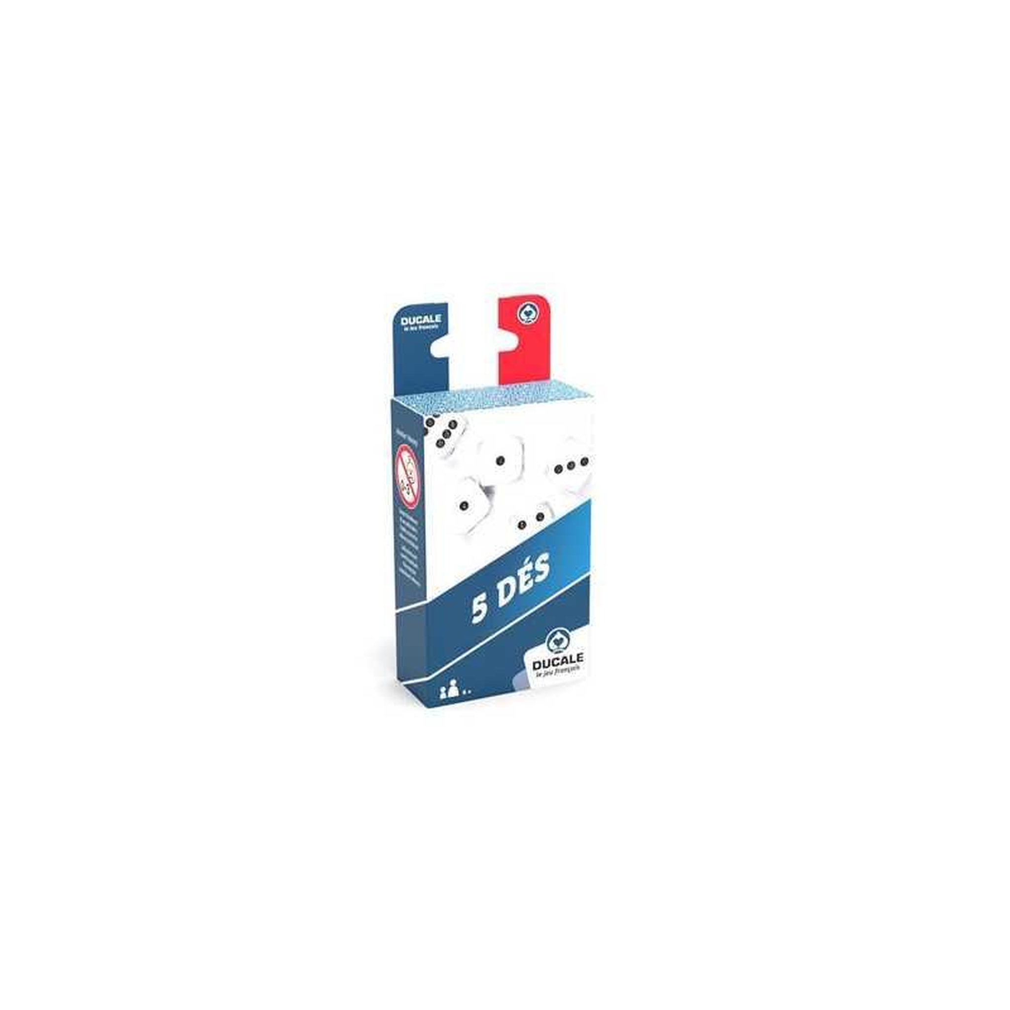 Cartamundi Jeu classique Cartamundi Ducale 5 Dés 18 mm