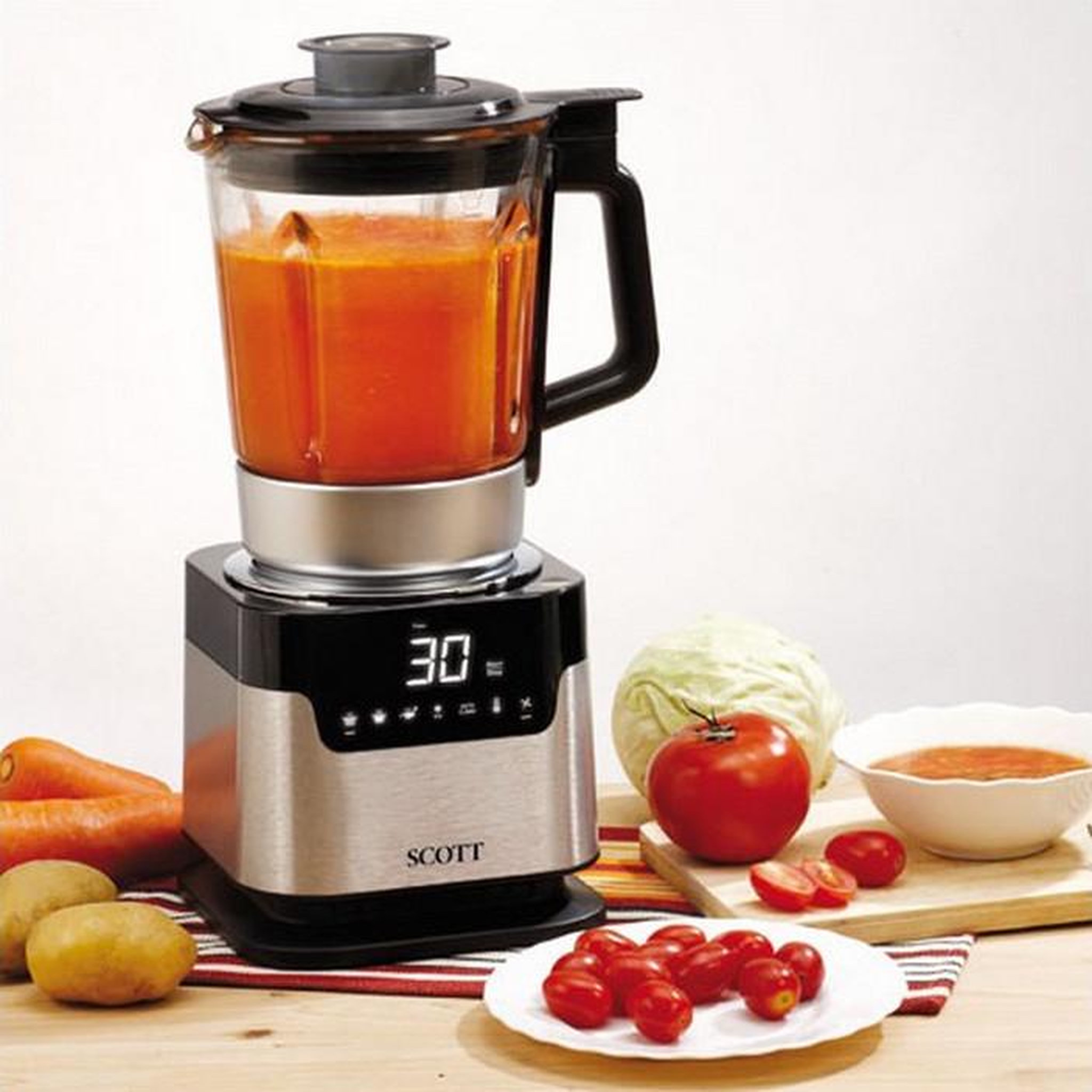 Voir la diapositive 3 : Scott Blender chauffant 1.75l 1000w - 21100