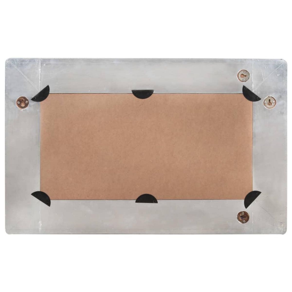 VIDAXL Miroir de style aviation 80x50 cm Metal