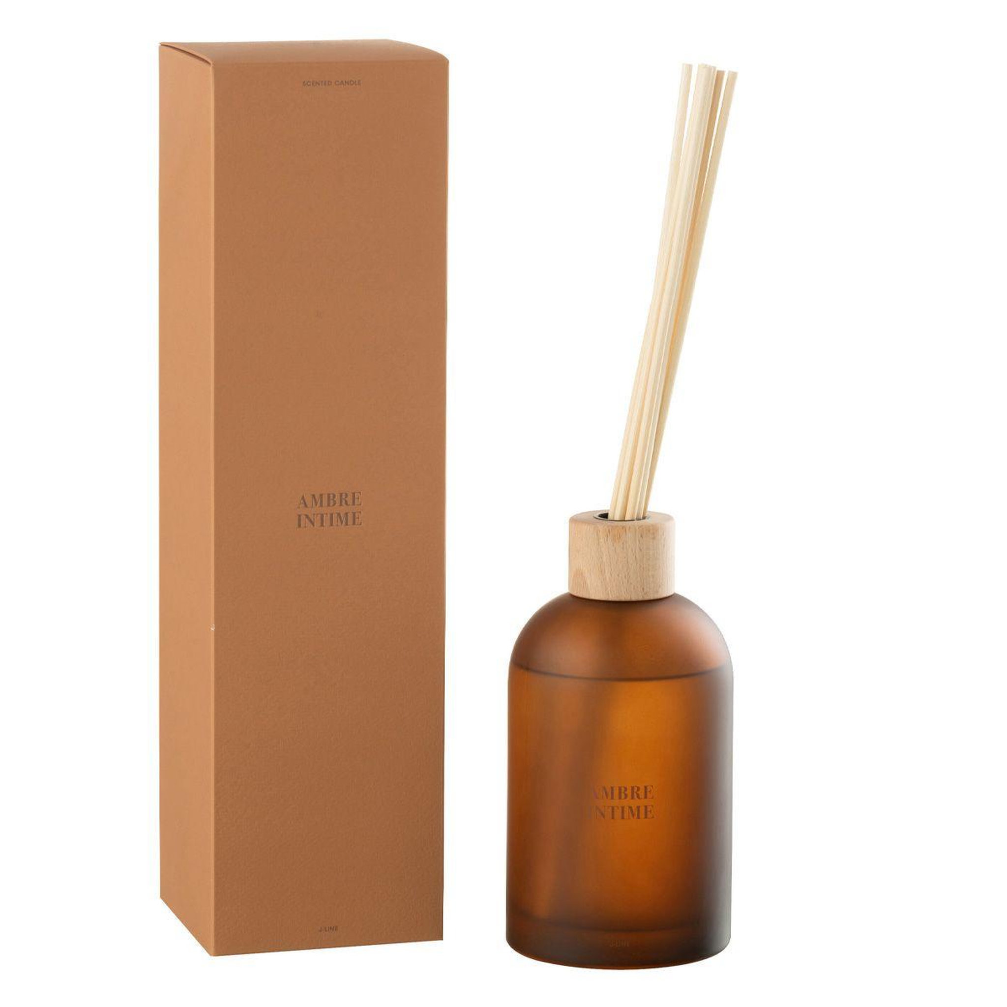 Voir la diapositive 2 : J-LINE Diffuseur de parfum  accords essentiels  550ml ambre intime