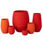 Voir la diapositive 2 : Paris Prix Vase en Céramique  Fiesta  40cm Rouge
