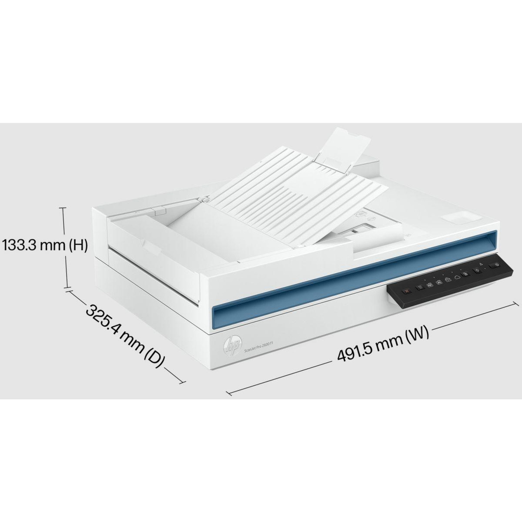 Voir la diapositive 4 : HP Scanner à plat ScanJet Pro 2600 f1