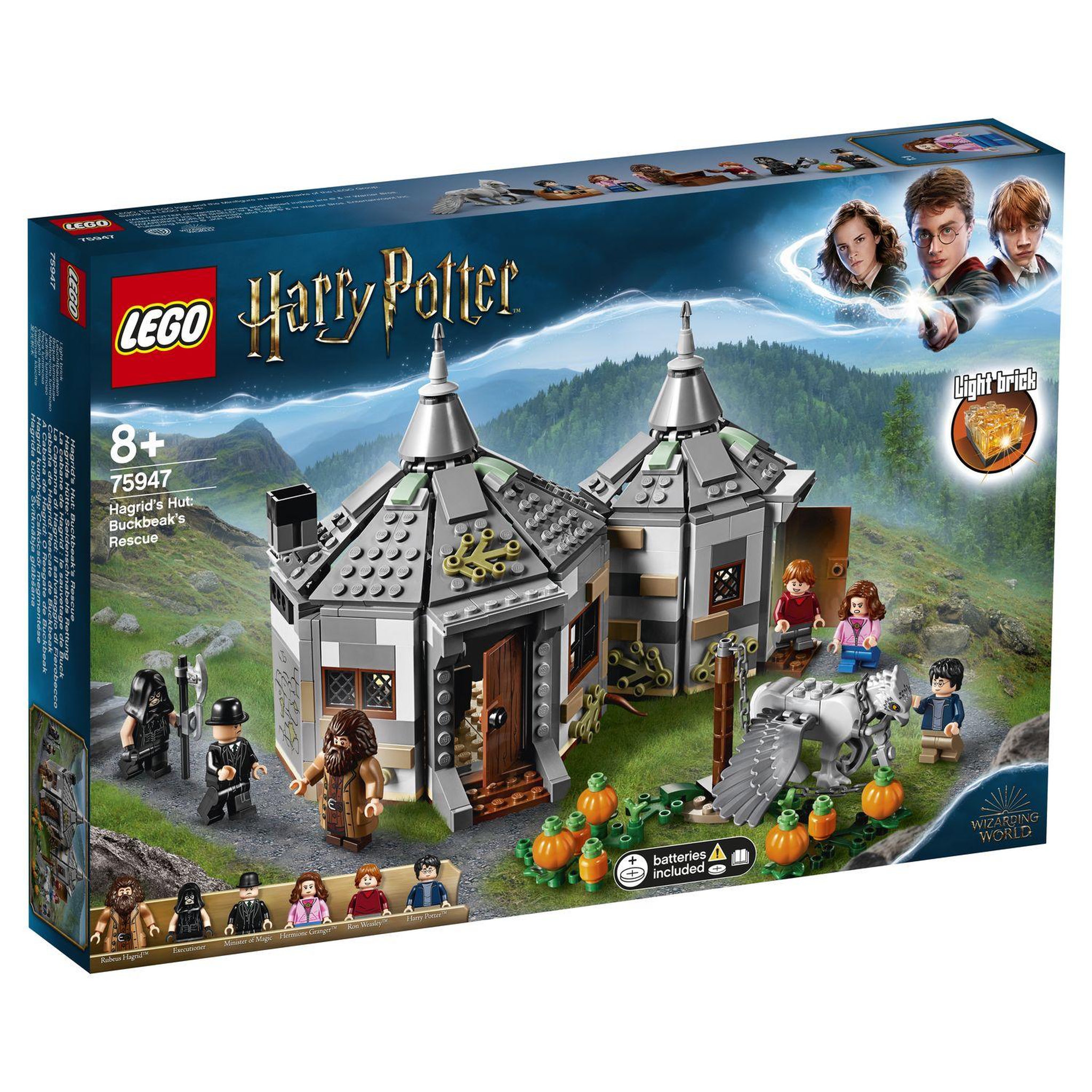 Voir la diapositive 2 : LEGO Harry Potter 75947 La cabane de Hagrid : le sauvetage de Buck