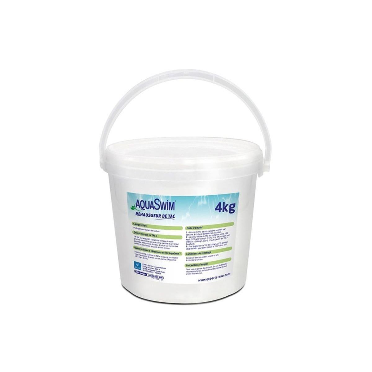 AQUASWIM Réhausseur d'alcalinité TAC+ 4 kg - Aquaswim