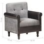 Voir la diapositive 6 : VIDAXL Chaise cabriolet noir cuir veritable et toile