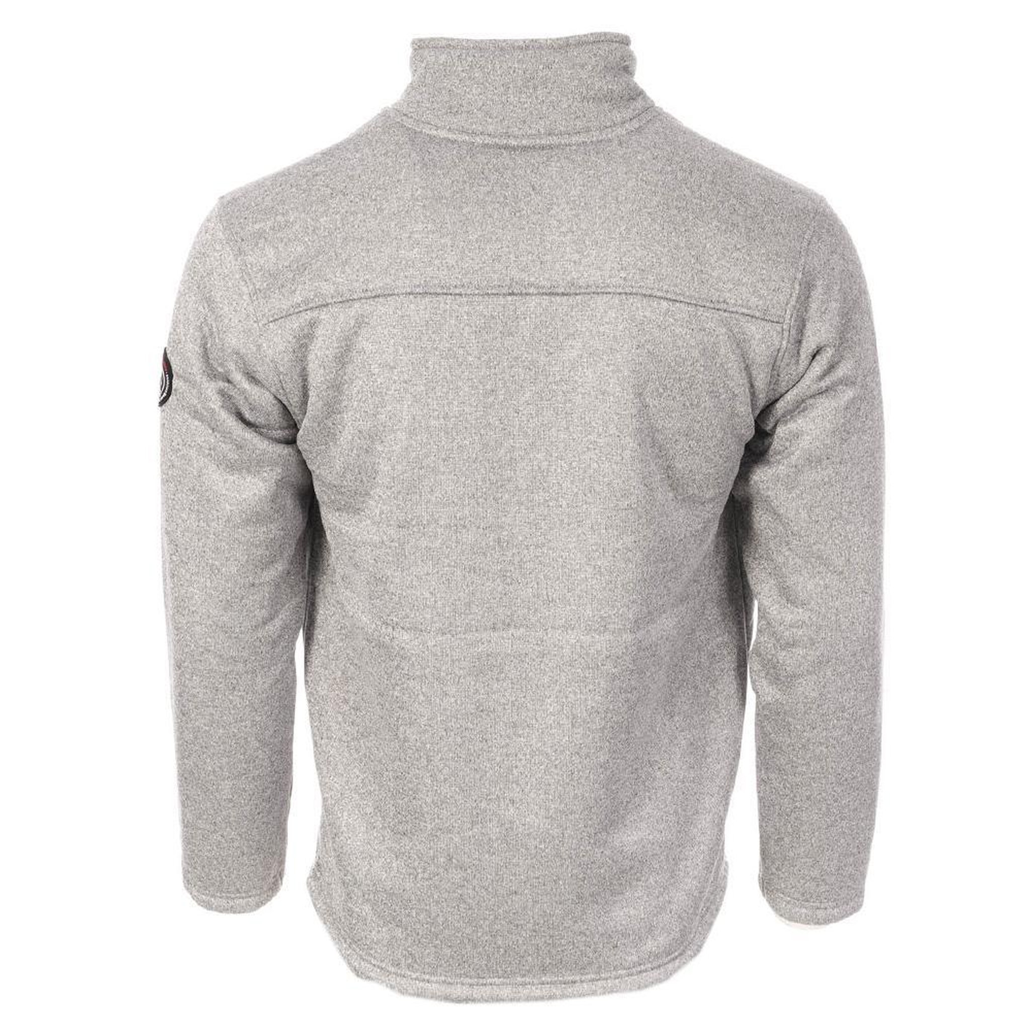 Voir la diapositive 5 : PANAME BROTHERS Veste polaire gris homme paname brothers sherpa