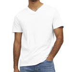 Jack & Jones T-shirt Blanc Homme Jack & Jones Basic V. Coloris disponibles : Blanc