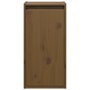 Voir la diapositive 5 : VIDAXL Armoires murales 2pcs Marron miel 30x30x60cm Bois de pin massif