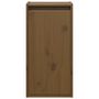 Voir la diapositive 5 : VIDAXL Armoires murales 2pcs Marron miel 30x30x60cm Bois de pin massif
