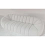 Voir la diapositive 6 : Paris Prix Canapé Design 3 Places Bouclette  Terrence  220cm Crème