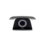 Logicom Téléphone sans fil Logicom Telephone fixe design retro repondeur Noir