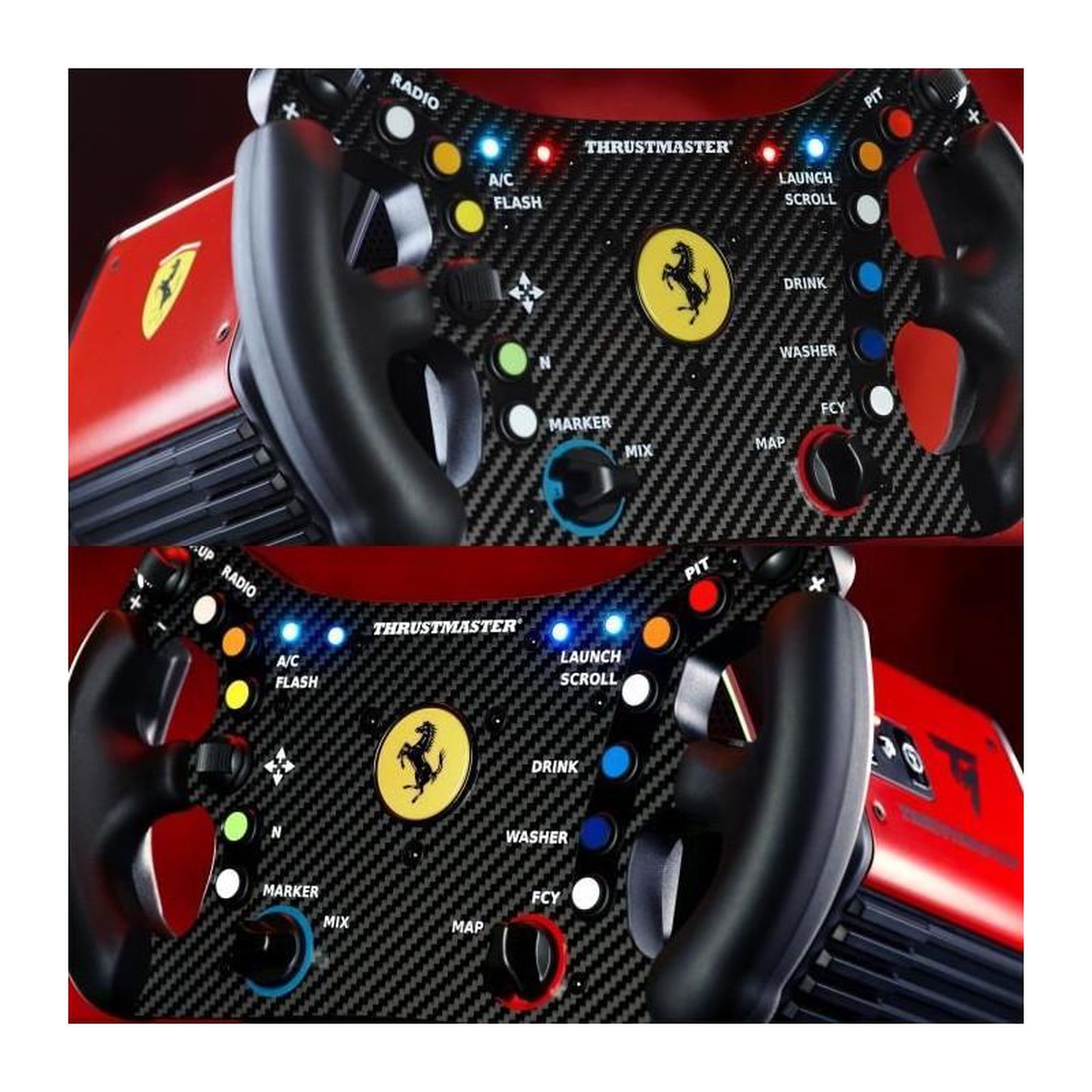 Voir la diapositive 6 : Thrustmaster Volant Volant Ferrari 488 GT3 Wheel