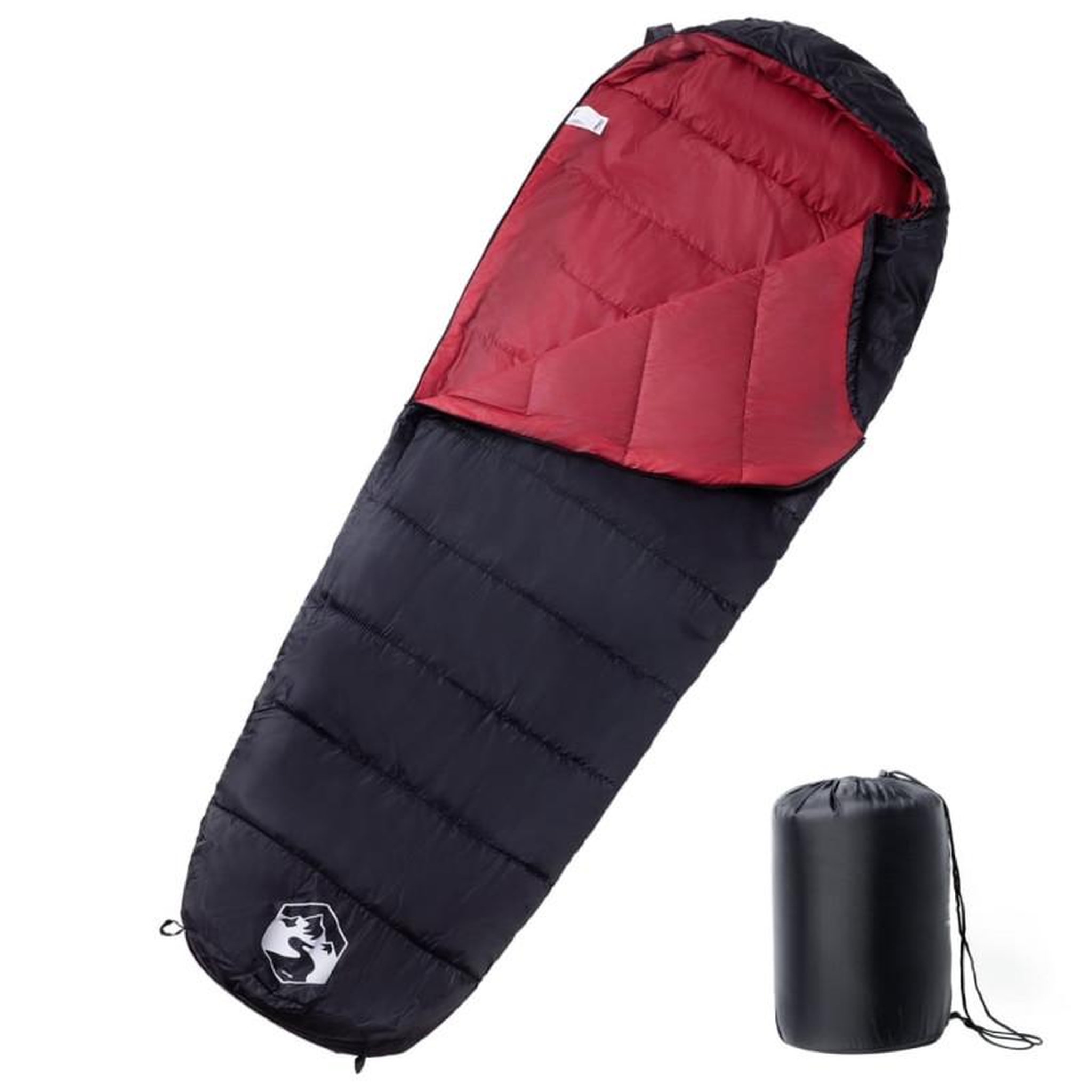 Voir la diapositive 1 : VIDAXL Sac de couchage momie pour adultes camping 3 saisons