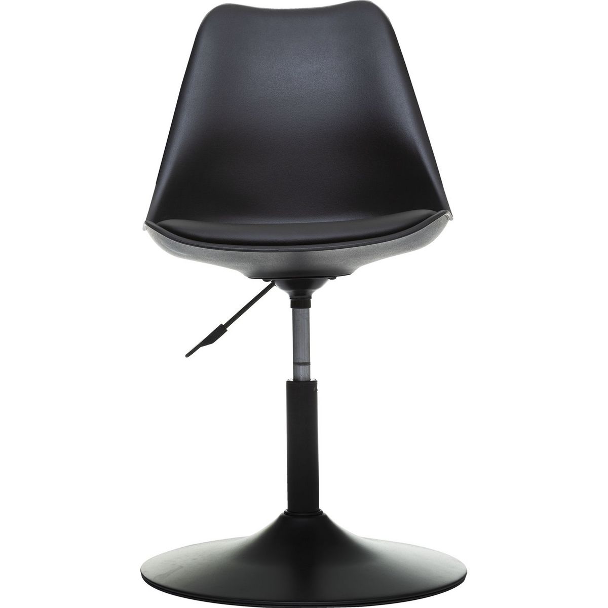 ATMOSPHERA Lot de 2 chaises pivotantes pied métal FLO