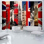 Paris Prix Papier Peint  London. Coloris disponibles : Multicolore