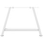 Voir la diapositive 5 : VIDAXL Pieds de table basse forme de A 2 pcs blanc 70x(42-43) cm acier